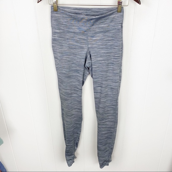 Old Navy Pants - Old Navy Active Blue Spacedye 7/8 Length Legging S Tall